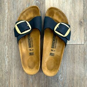 Birkenstock Madrid Sandals in Navy 38